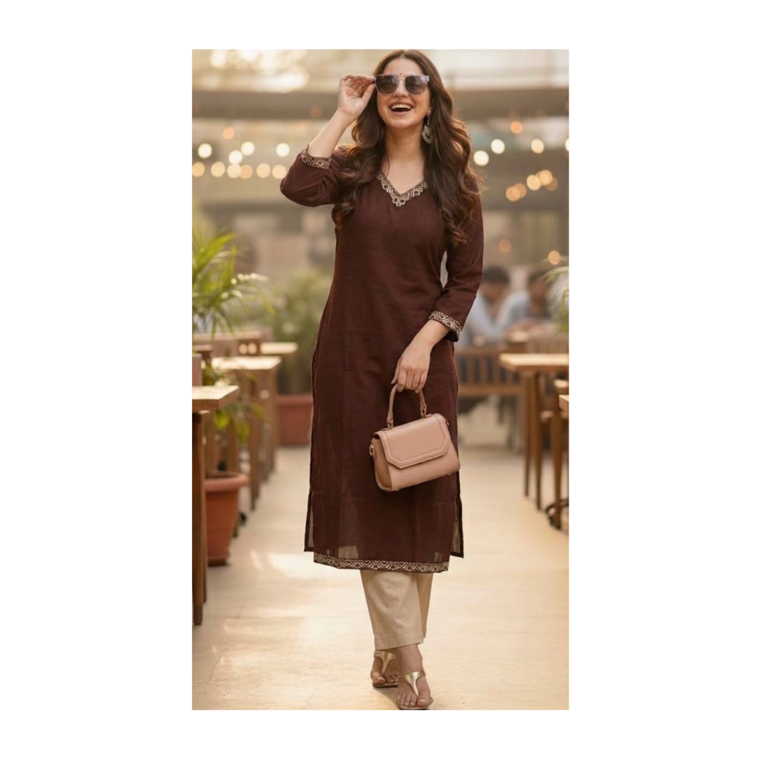 Surhi Women Embroidered Kurta